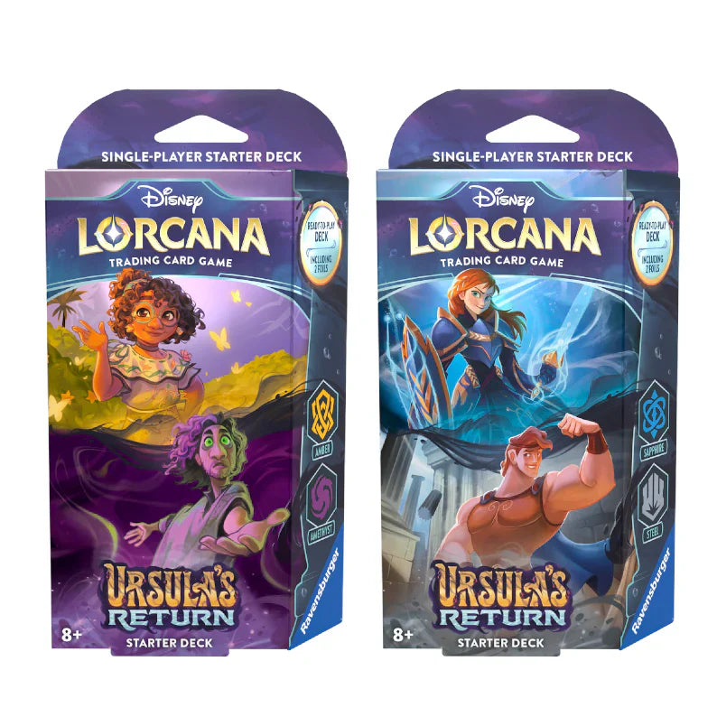 Disney Lorcana TCG Ursula's Return Starter Decks | Card Merchant Takapuna