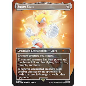 Secret Lair x Sonic: Friends & Foes (non-foil)