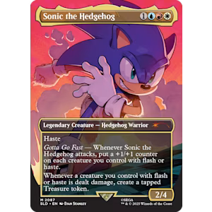 Secret Lair x Sonic: Friends & Foes (non-foil)