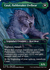 Casal, Lurkwood Pathfinder // Casal, Pathbreaker Owlbear [Secret Lair: Universes Within] | Card Merchant Takapuna