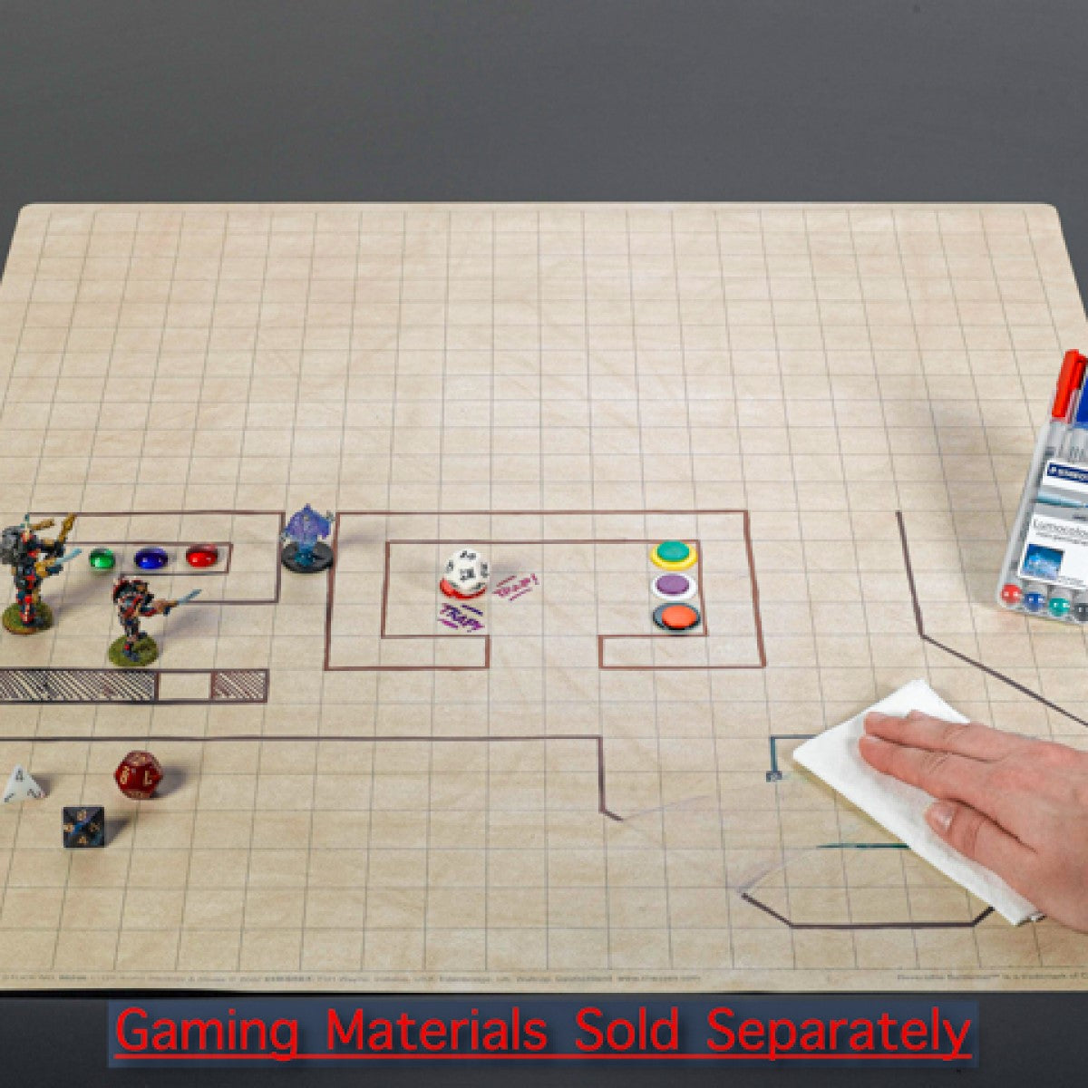 Chessex – RPG Reversible Dry Erase Megamat