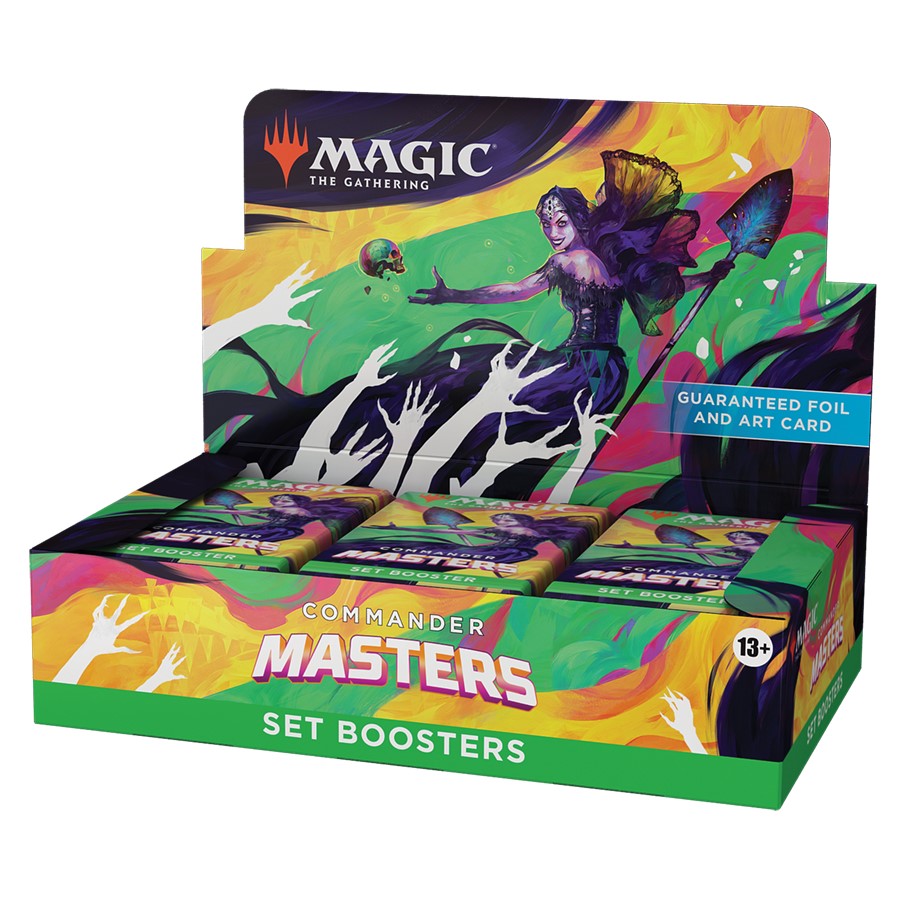 MTG Set Booster Box - Commander Masters | Card Merchant Takapuna