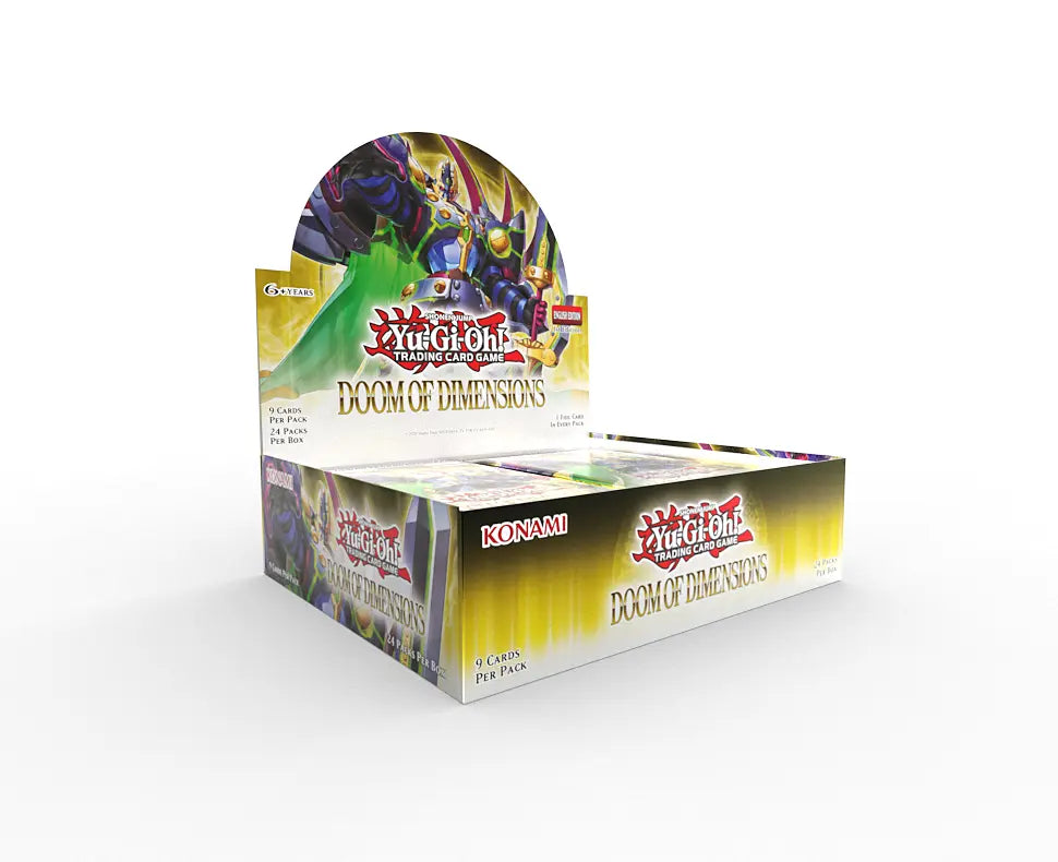 **PRE-ORDER** YGO Booster Box - Doom of Dimensions (1st Edition) | Card Merchant Takapuna