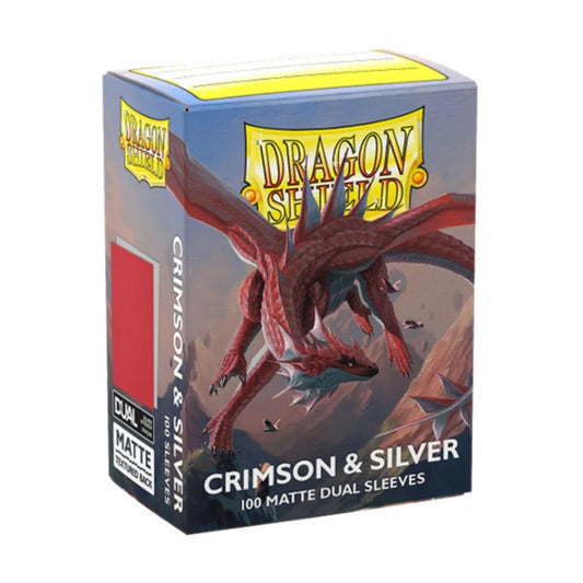 DS Sleeves (100) Silver Matte Duals