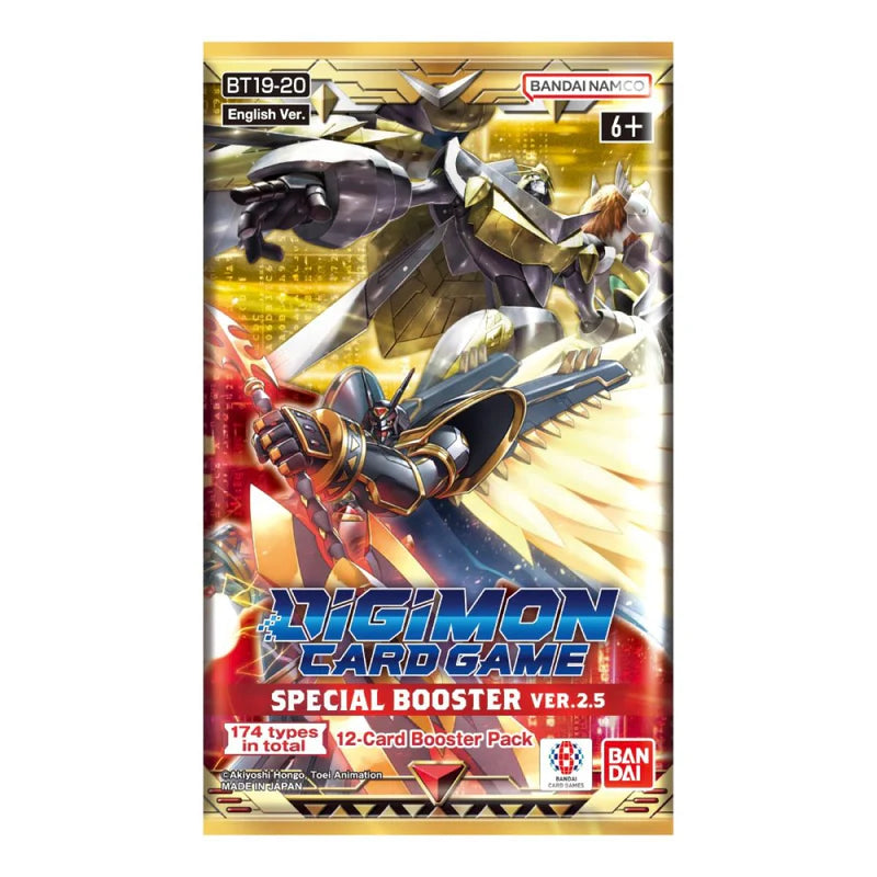Digimon Card Game: Special Booster Pack – Version 2.5 [BT19-20] | Card Merchant Takapuna