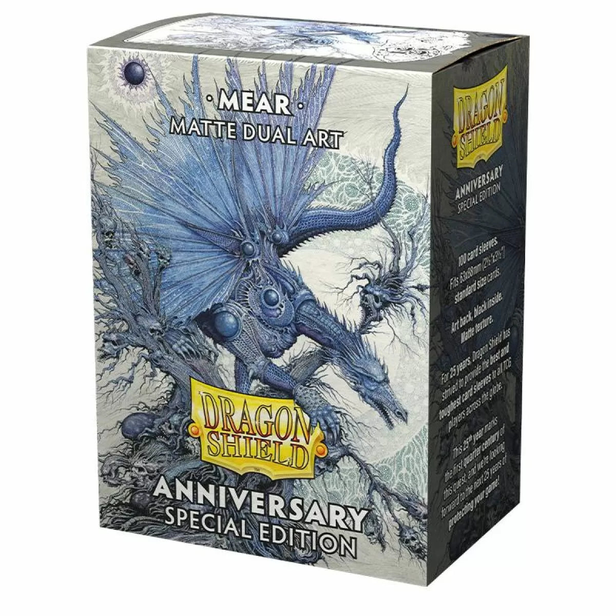 Sleeves - Dragon Shield - Box 100 - MATTE Dual Art - Anniversary Edition - Mear | Card Merchant Takapuna
