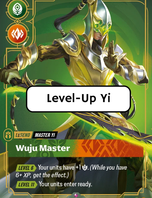 Level-Up Master Yi [Riftbound Custom Deck]