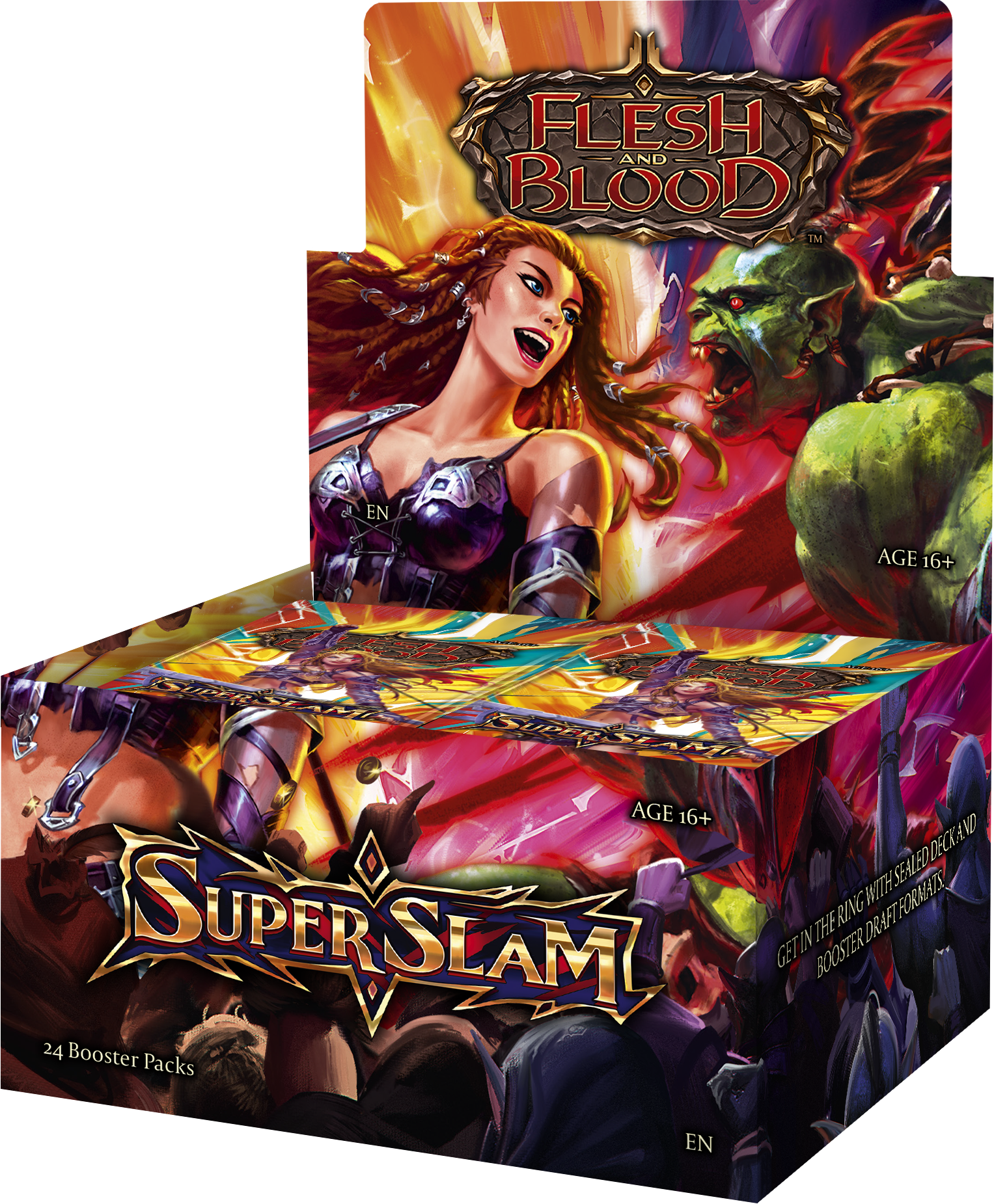 **PRE-ORDER** FAB Booster Box - Super Slam | Card Merchant Takapuna