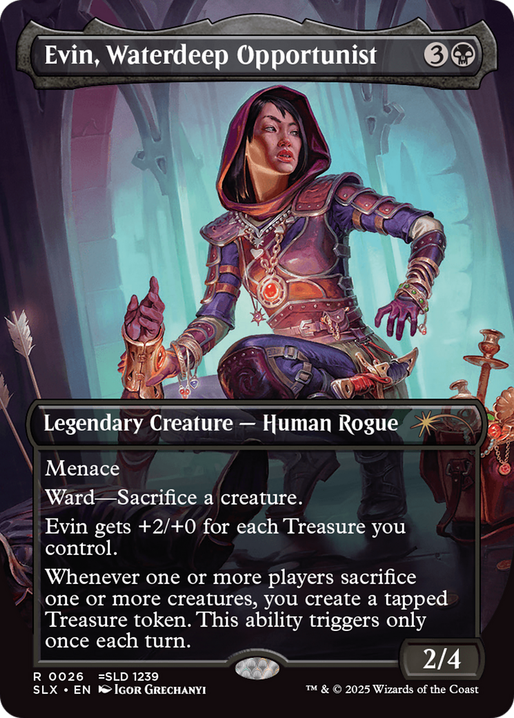 Evin, Waterdeep Opportunist [Secret Lair: Universes Within] | Card Merchant Takapuna
