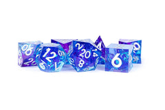 Fanroll: Handcrafted Sharp Edge Resin Dice Set | Card Merchant Takapuna
