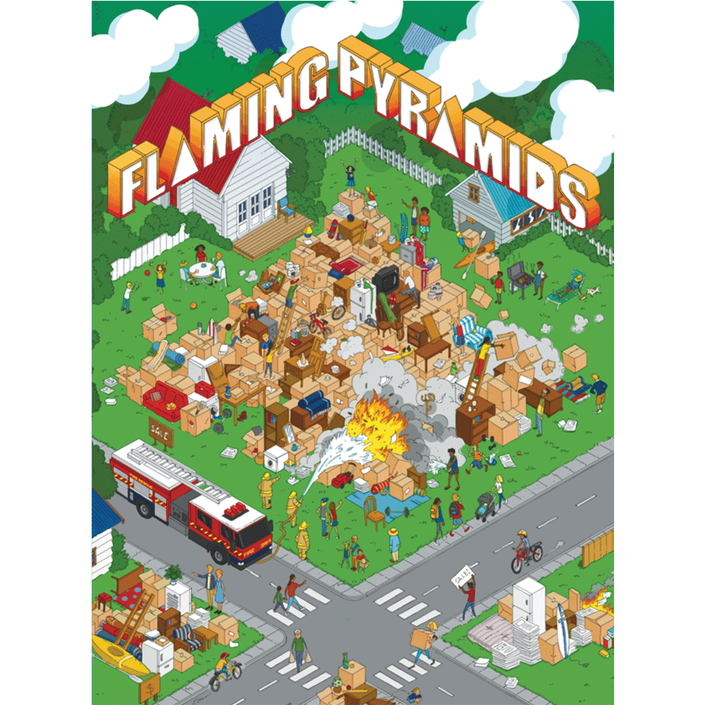 Flaming Pyramids (2nd Edition) | Card Merchant Takapuna