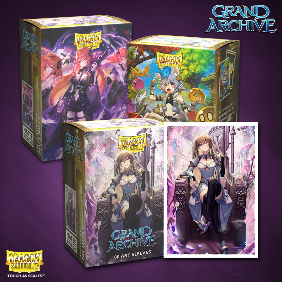 Dragon Shield Grand Archive (MRC) Art Sleeves (standard size) Card Merchant Takapuna Dragon Shield Grand Archive (MRC) Art Sleeves (standard size) Card Merchant Takapuna