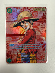 Monkey.D.Luffy (3rd Anniversary) [Carrying On His Will] | Card Merchant Takapuna