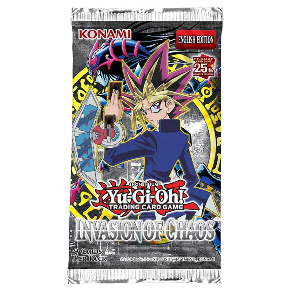 YGO Booster Pack - Invasion of Chaos (25th Anniversary Edition) | Card Merchant Takapuna