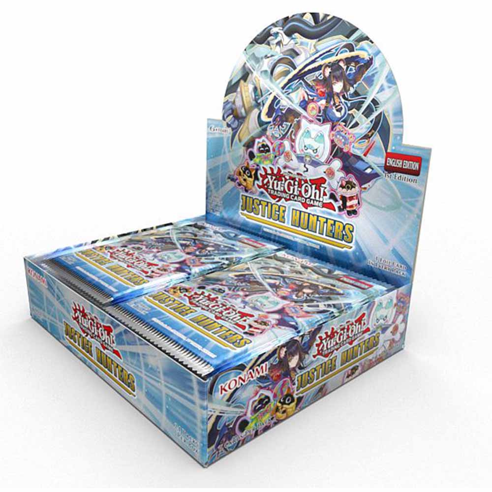 YGO Booster Box - Justice Hunters (1st Edition) | Card Merchant Takapuna