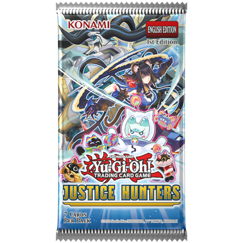 YGO Booster Pack - Justice Hunters (1st Edition) | Card Merchant Takapuna