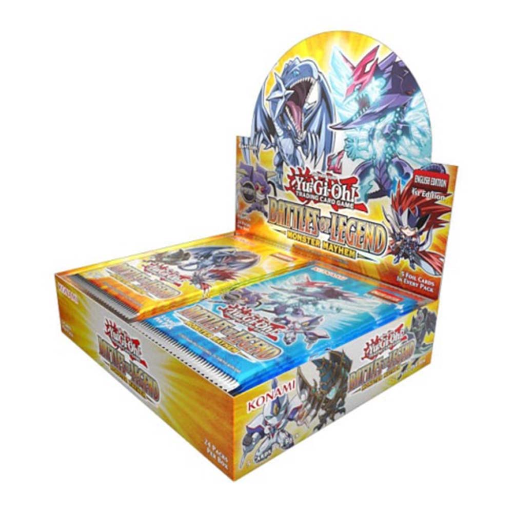 YGO Booster Box - Battles of Legend: Monster Mayhem (1st Edition) | Card Merchant Takapuna