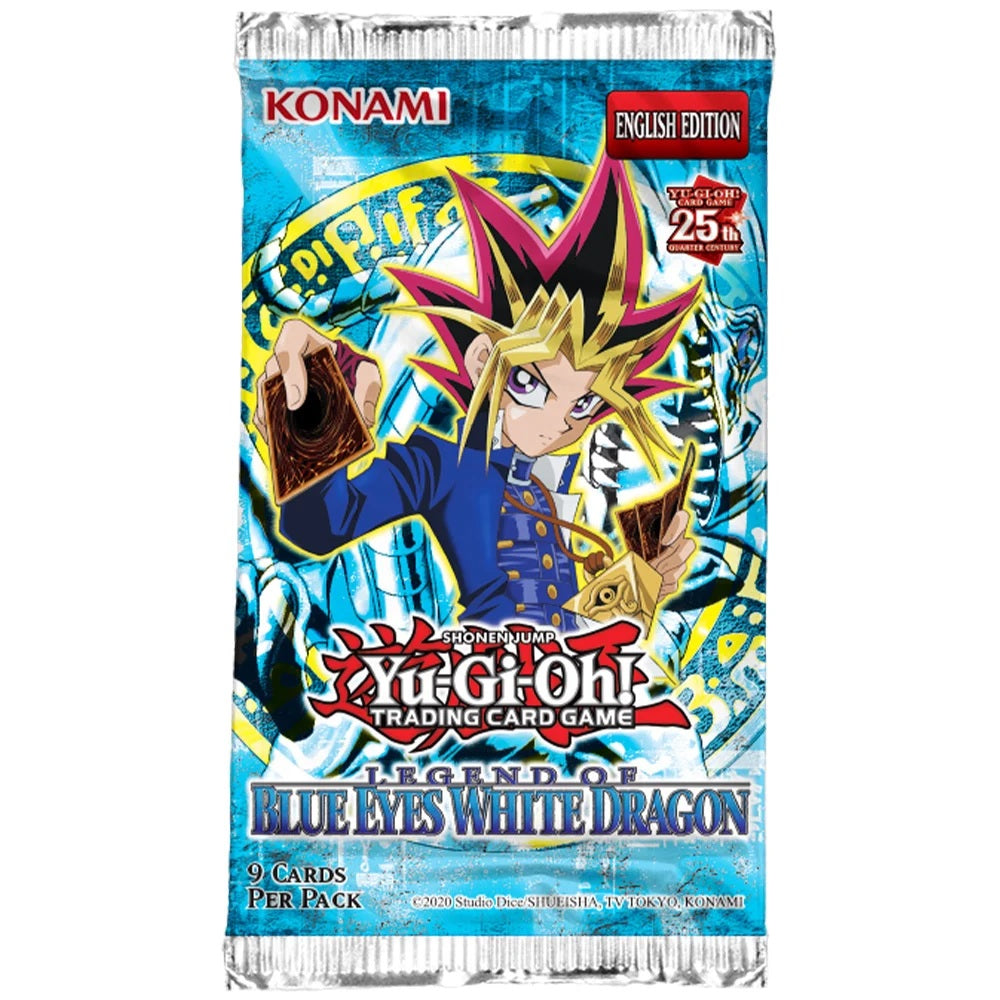 YGO Booster Pack - Legend of Blue Eyes White Dragon (25th Anniversary Edition) | Card Merchant Takapuna