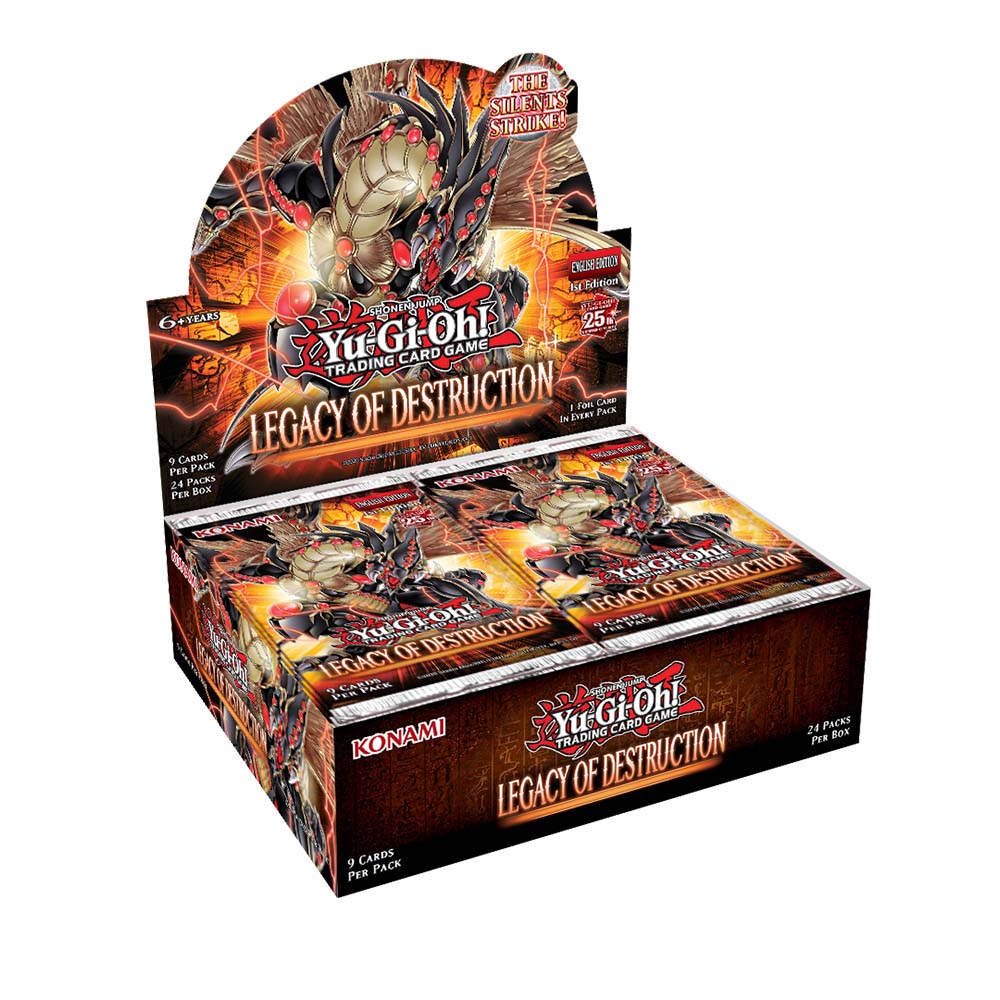 **PRE-ORDER** YGO Booster Box - Legacy of Destruction (1st Edition) | Card Merchant Takapuna