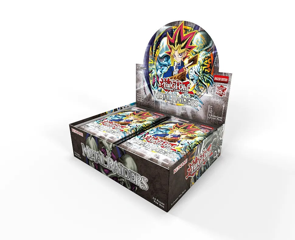 YGO Booster Box - Metal Raiders (25th Anniversary Edition) *Limit 2* | Card Merchant Takapuna