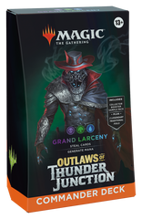 **PRE-ORDER** MTG Commander Decks - Outlaws of Thunder Junction | Card Merchant Takapuna