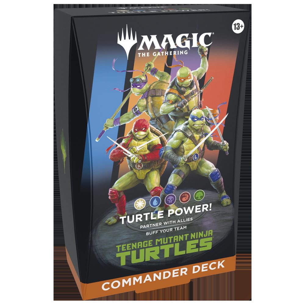 Magic Teenage Mutant Ninja Turtles Commander Deck - Turtle Power! | Card Merchant Takapuna