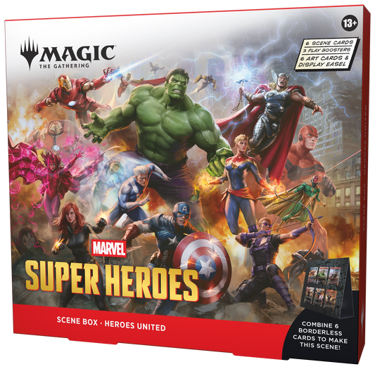 Magic Marvel Super Heroes - Scene Box