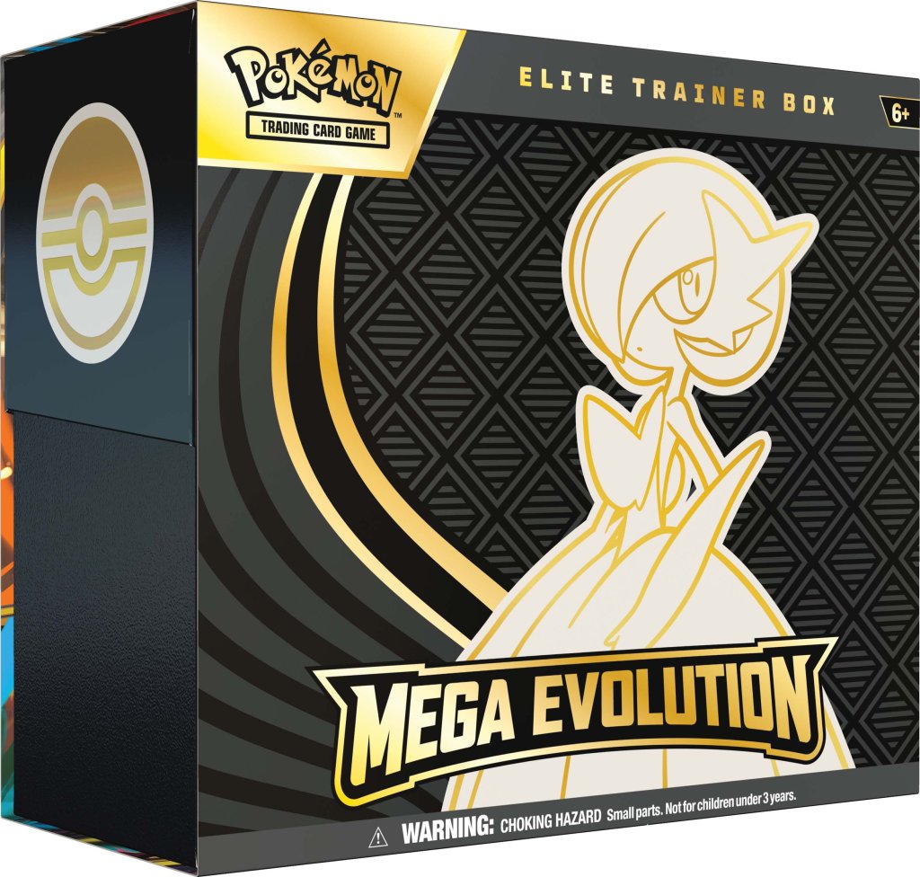 PKM Elite Trainer Box - Mega Evolution | Card Merchant Takapuna
