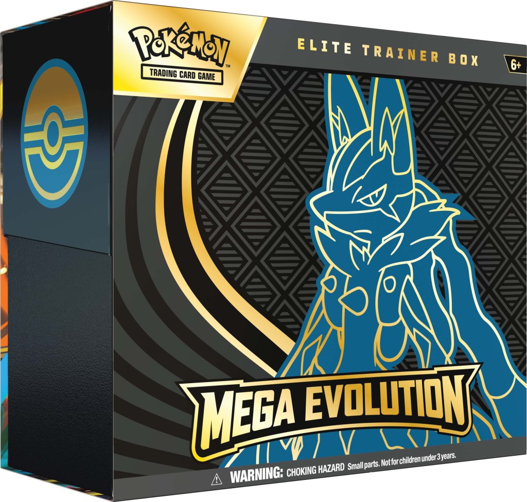 PKM Elite Trainer Box - Mega Evolution | Card Merchant Takapuna