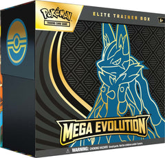 PKM Elite Trainer Box - Mega Evolution | Card Merchant Takapuna
