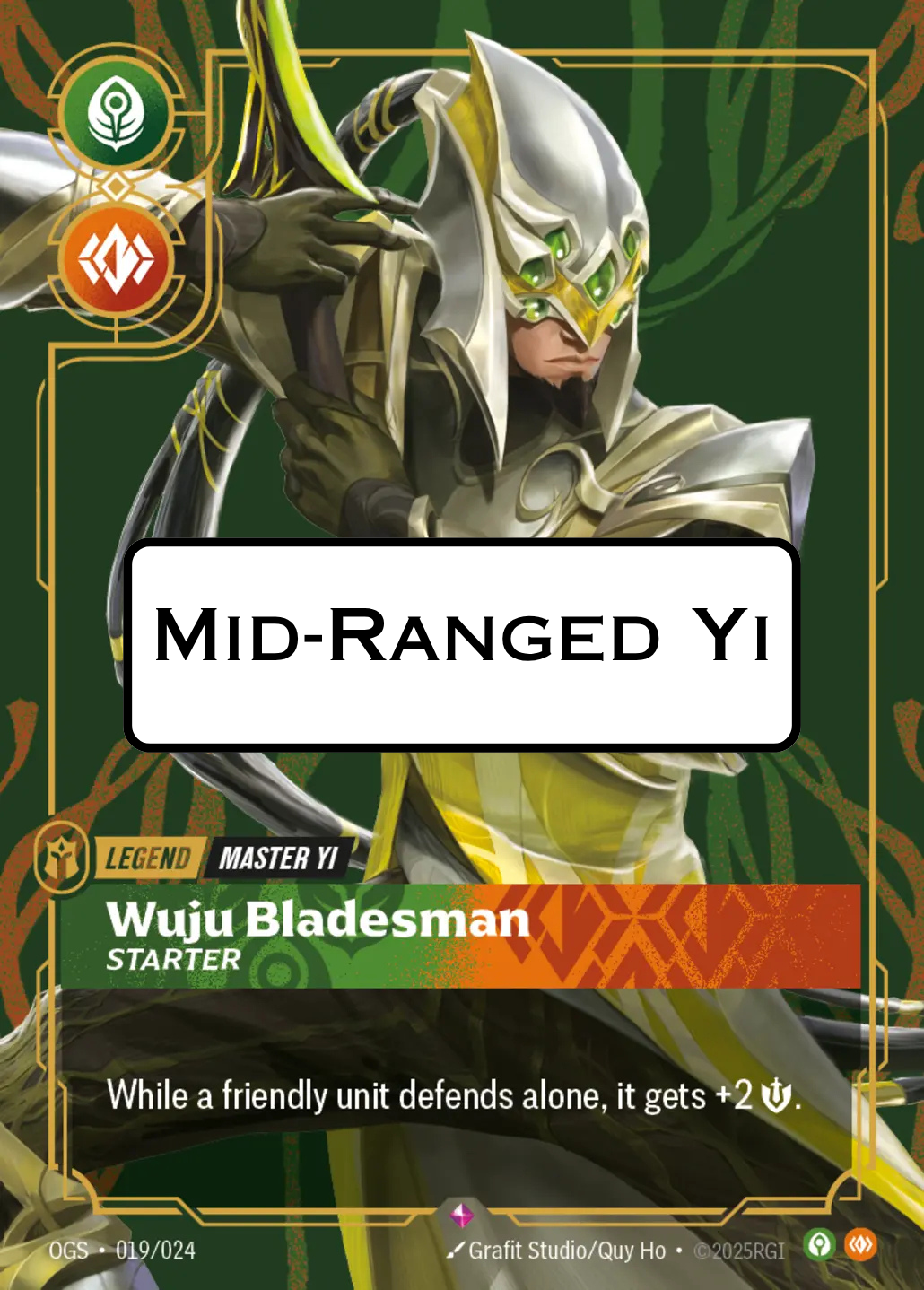 Mid-Ranged Master Yi [Riftbound Custom Deck]