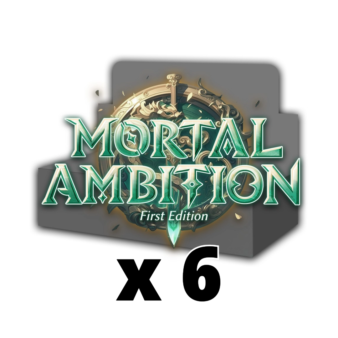 Grand Archive Booster Case – Mortal Ambition (1st Edition) | Card Merchant Takapuna