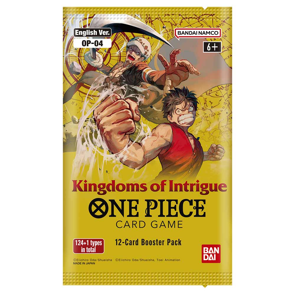 One Piece TCG Booster Pack OP-04 - Kingdoms of Intrigue | Card Merchant Takapuna