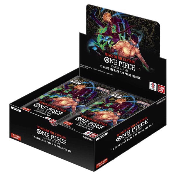**Pre-order** One Piece TCG Booster Box OP06 - Wings of the Captain (Wave 2) | Card Merchant Takapuna