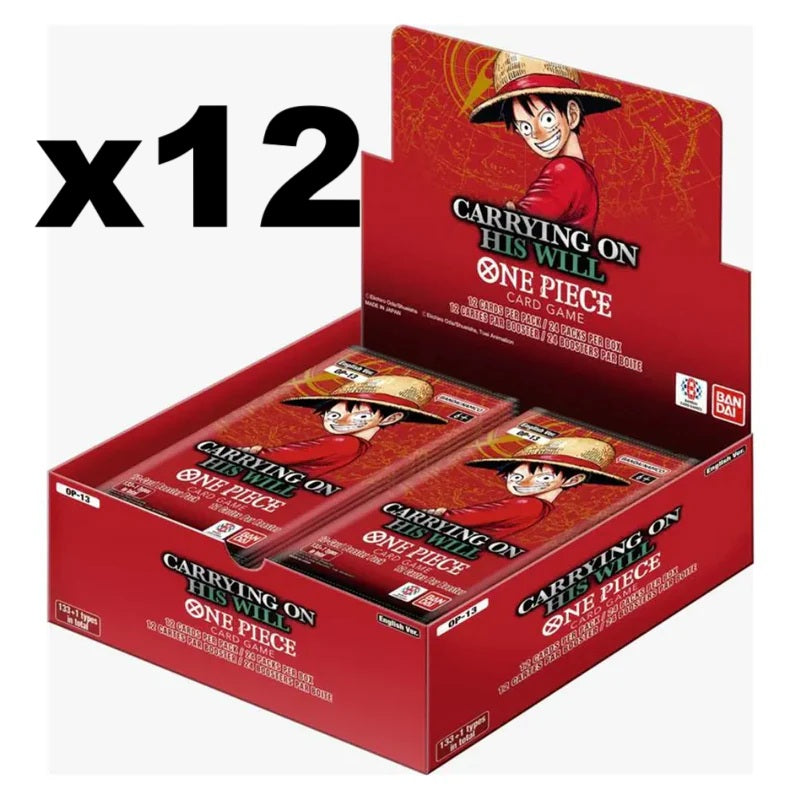 **PRE-ORDER** One Piece TCG Booster Case [OP-13] - Carrying On His Will | Card Merchant Takapuna
