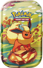 PKM S&V Prismatic Evolutions - Mini Tin | Card Merchant Takapuna