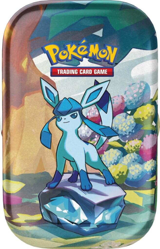 PKM S&V Prismatic Evolutions - Mini Tin | Card Merchant Takapuna