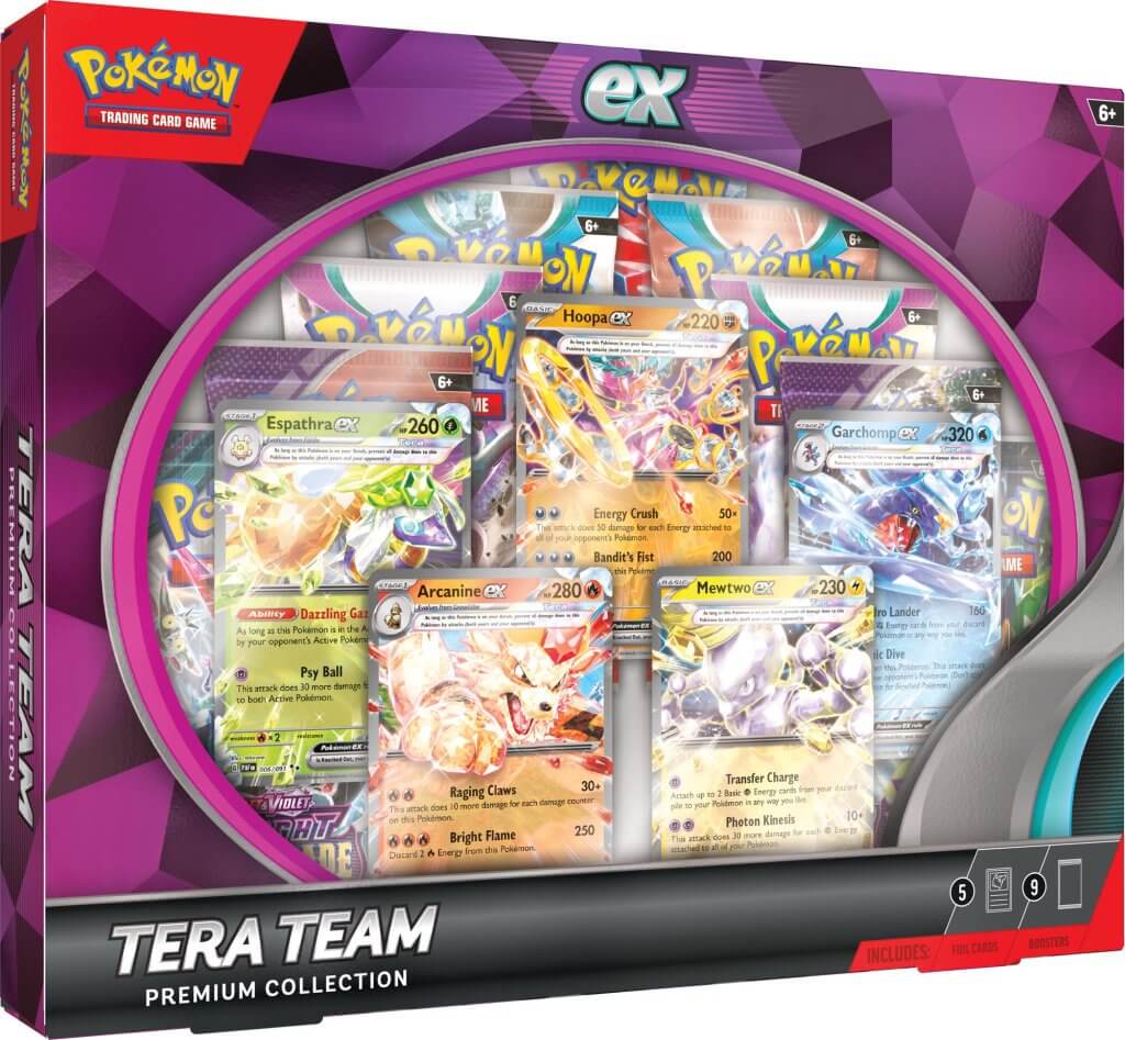 POKÉMON TCG Tera Team Premium Collection | Card Merchant Takapuna