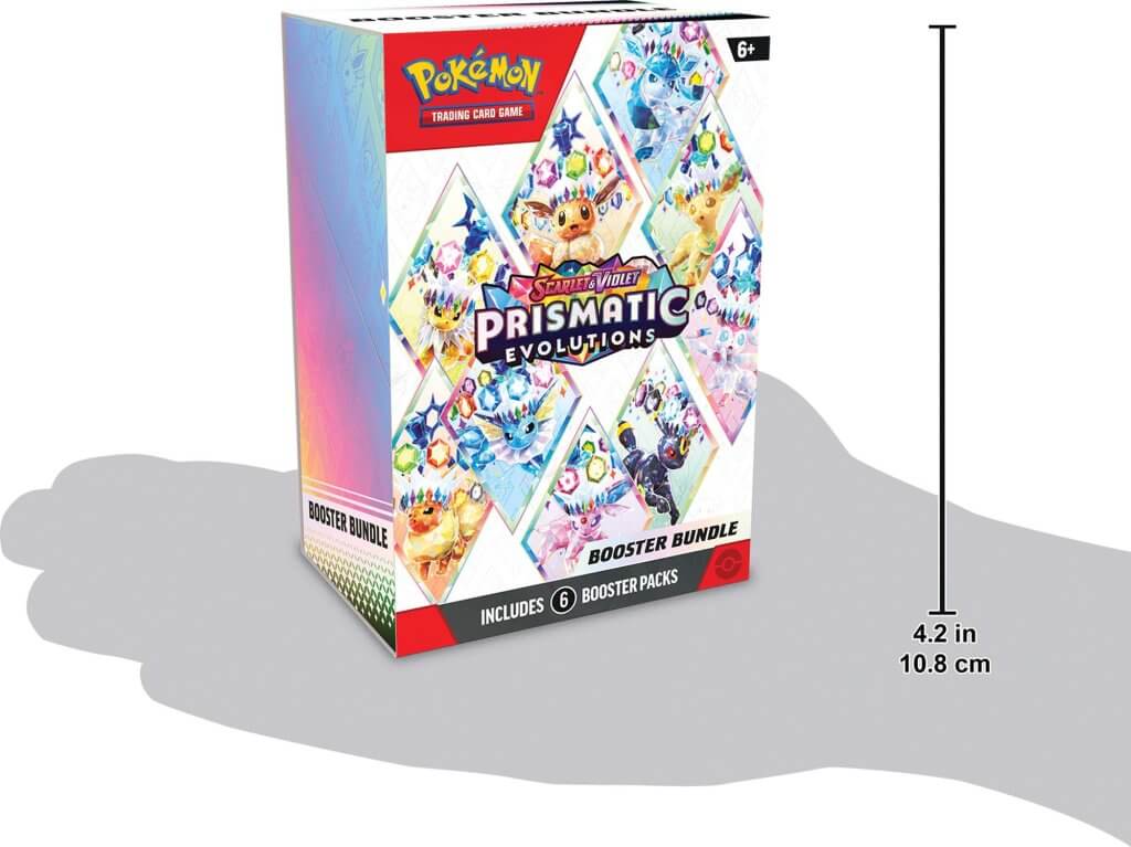 PKM Booster Bundle - S&V Prismatic Evolutions | Card Merchant Takapuna