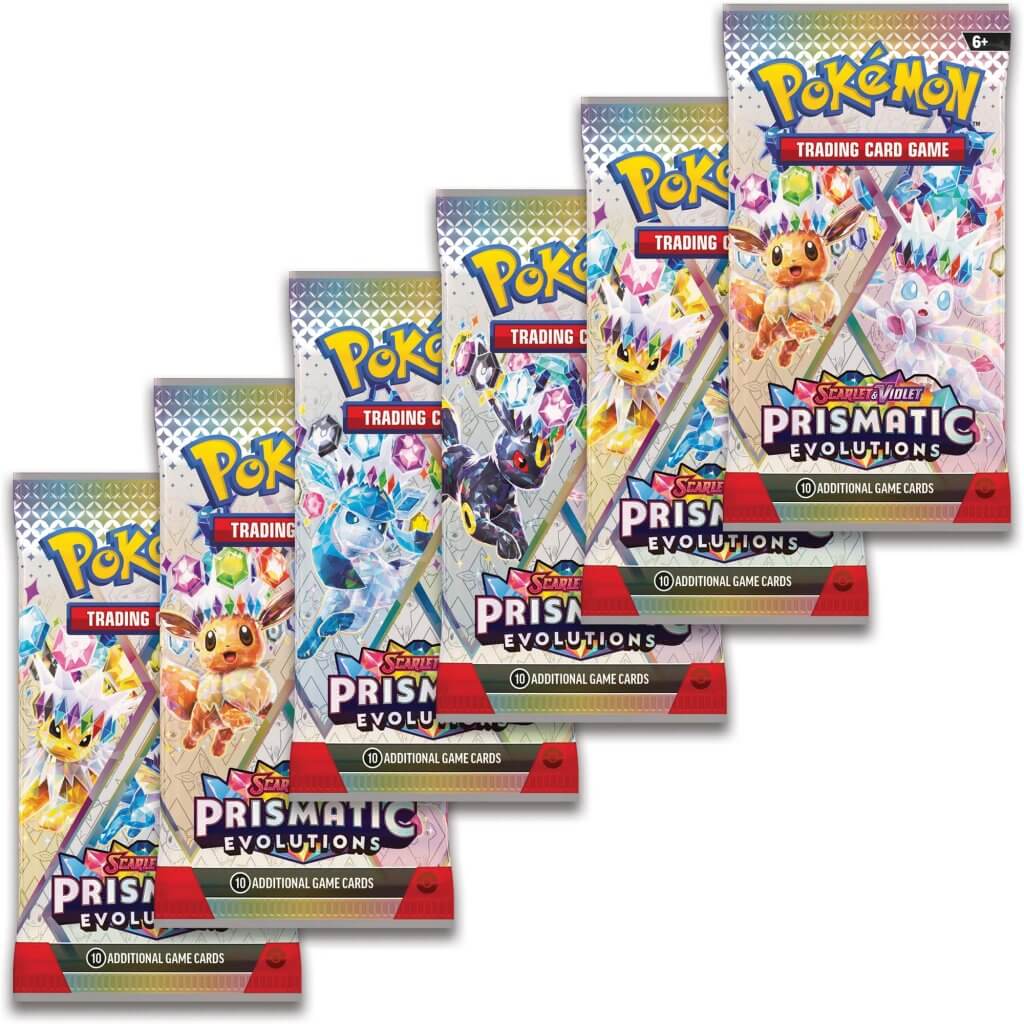 PKM Booster Bundle - S&V Prismatic Evolutions | Card Merchant Takapuna
