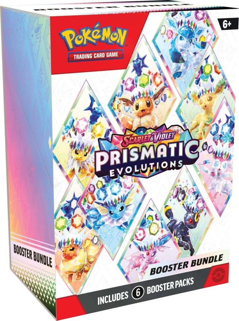 PKM Booster Bundle - S&V Prismatic Evolutions | Card Merchant Takapuna