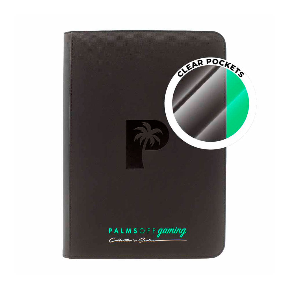 Palms Off Collector's Series Top Loader Zip Binder | Card Merchant Takapuna