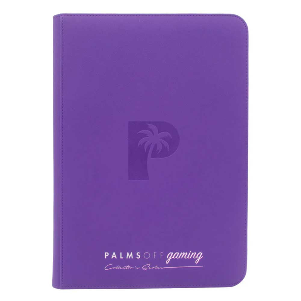 Palms Off Collector's Series Top Loader Zip Binder | Card Merchant Takapuna
