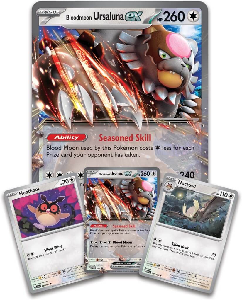 PKM EX Box - Bloodmoon Ursaluna | Card Merchant Takapuna