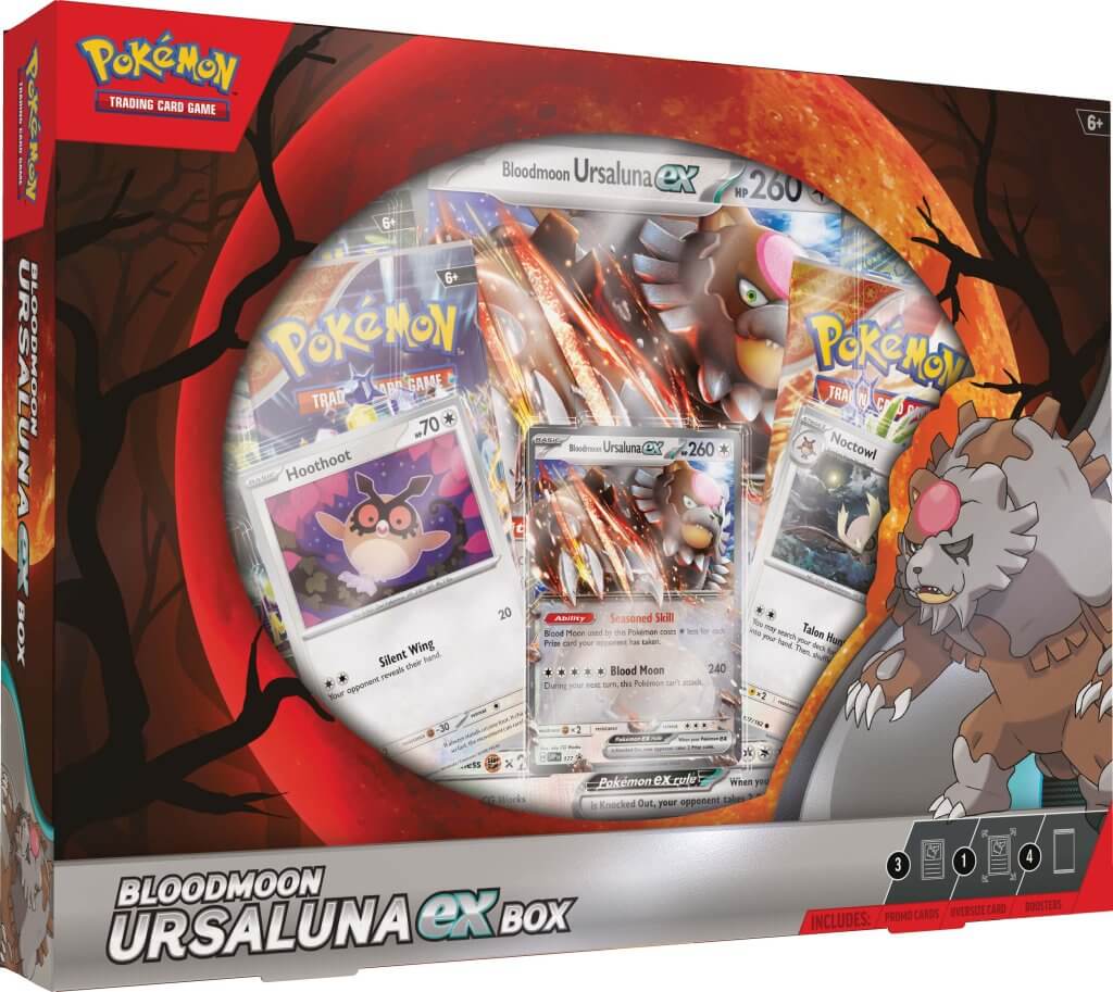 PKM EX Box - Bloodmoon Ursaluna | Card Merchant Takapuna