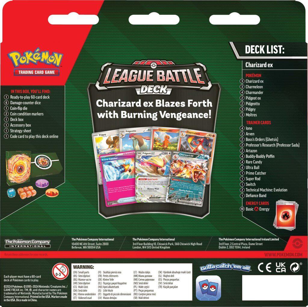 PKM EX Battle Deck - Charizard | Card Merchant Takapuna
