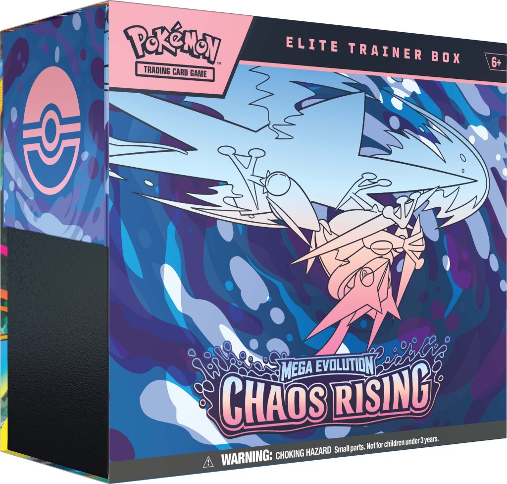 Pokémon TCG: Mega Evolution Chaos Rising Elite Trainer Box | Card Merchant Takapuna