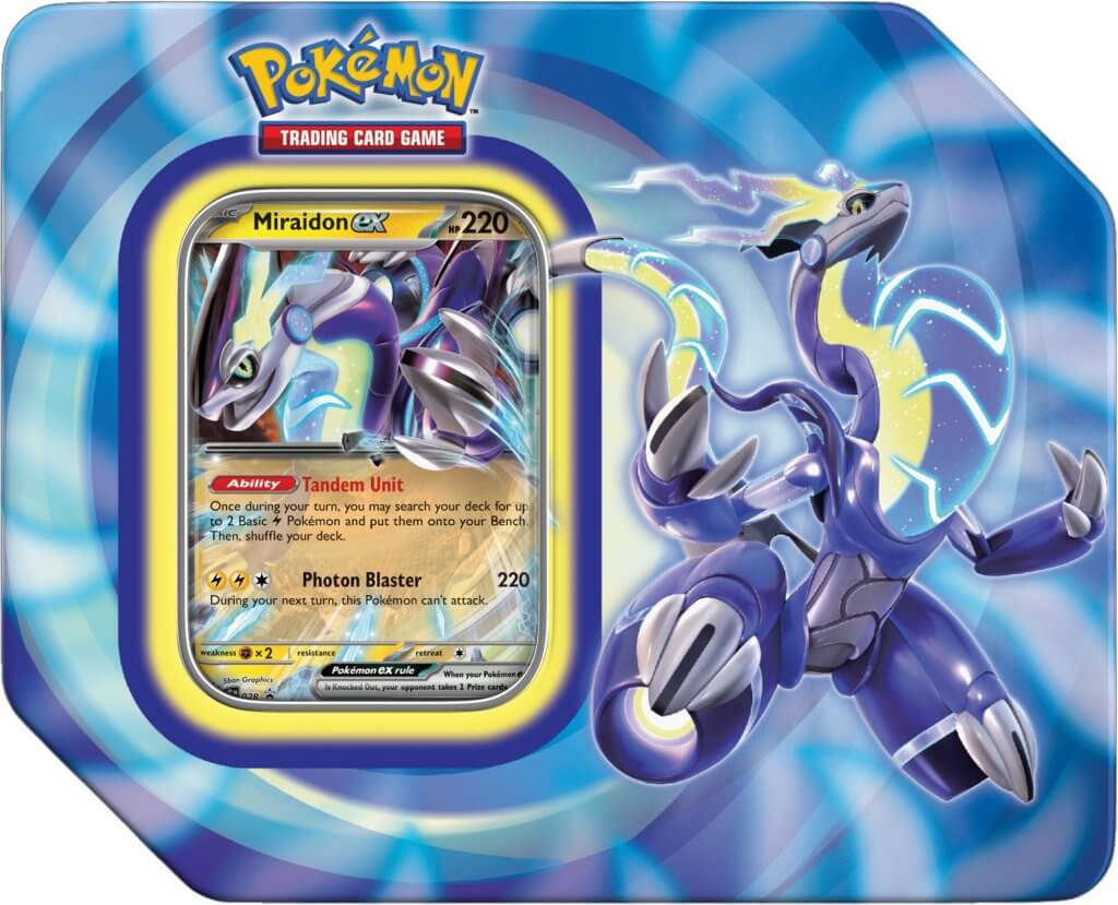 POKÉMON TCG Paldea Legends Tin | Card Merchant Takapuna