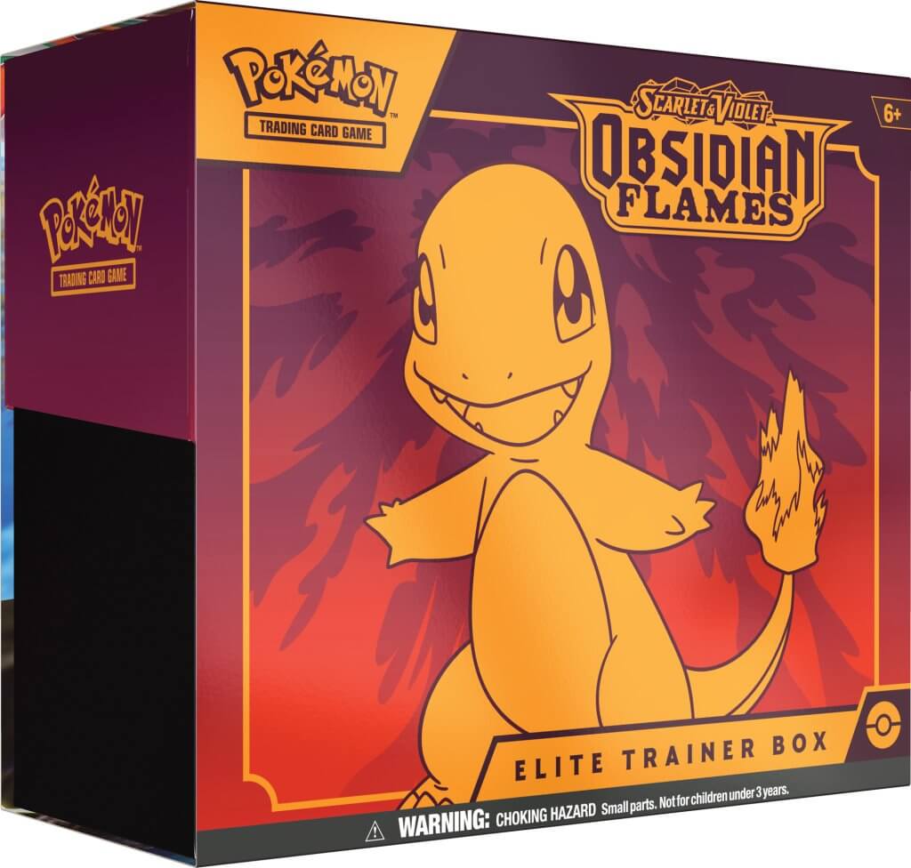 PKM Elite Trainer Box - Obsidian Flames | Card Merchant Takapuna