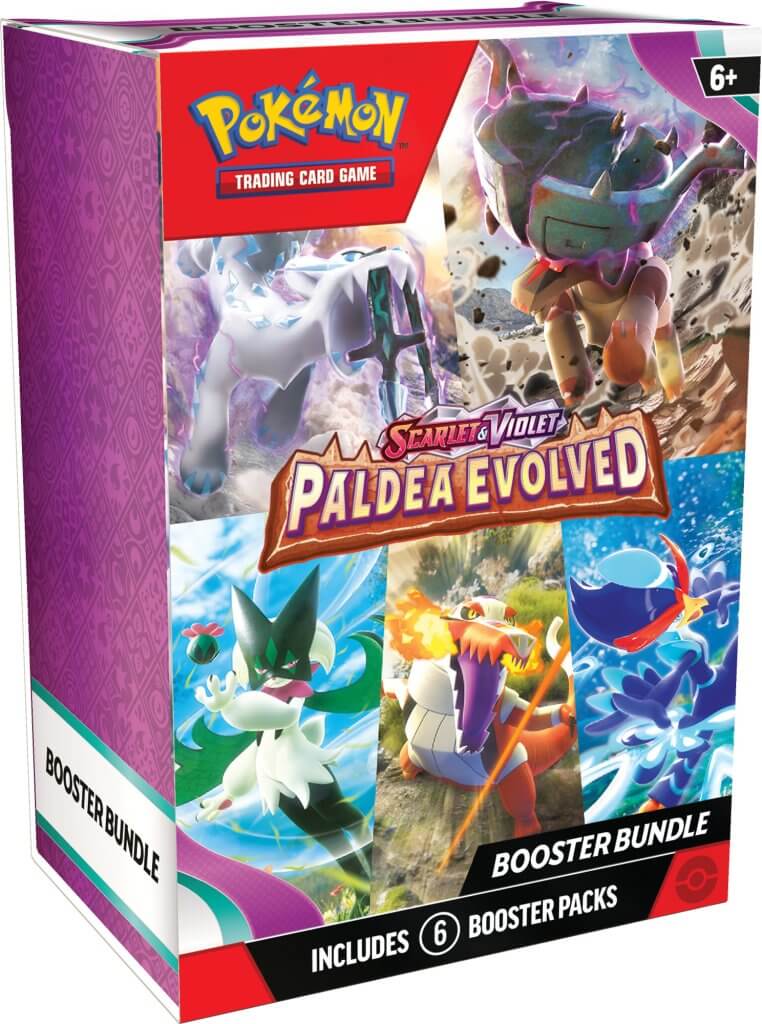 POKÉMON TCG Scarlet & Violet 2 Paldea Evolved - Booster Bundle | Card Merchant Takapuna